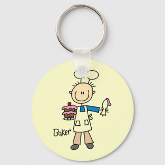 Male Baker Key Ring