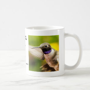 Male Black Chin Hummingbird Mug