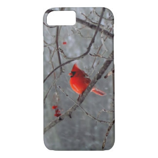Male cardinal iPhone 7 case
