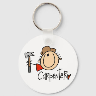Male Carpenter Key Ring