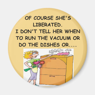 male chauvinist pig joke magnet