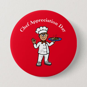 Male Chef Appreciation Day Button