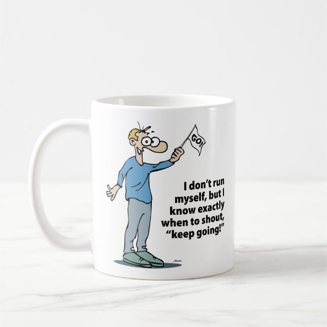 Male Coach Coffee Mug (Left)