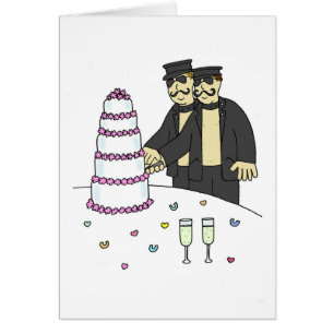 Male Couple Marriage Congratulations Humor