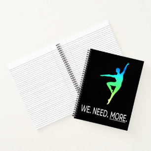 Male Dancer Awareness III Personalised Notebook