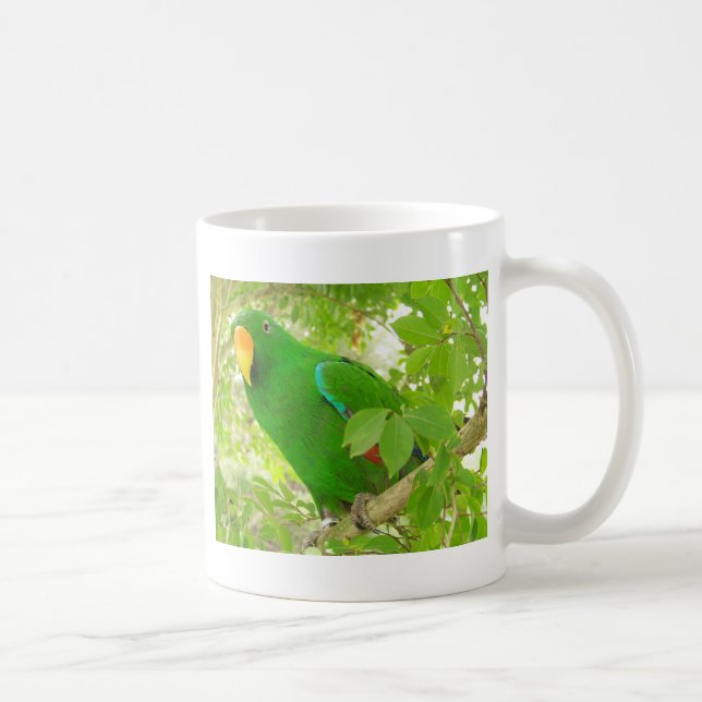 Male Eclectus Parrot Coffee Mug (Right)