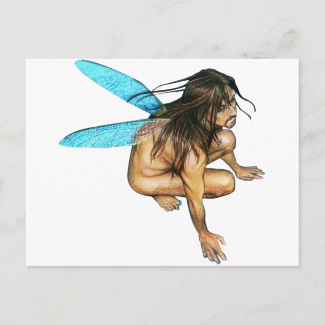 male faerie postcard (Front)