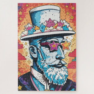 Male Fashion Icon Jigsaw Puzzle