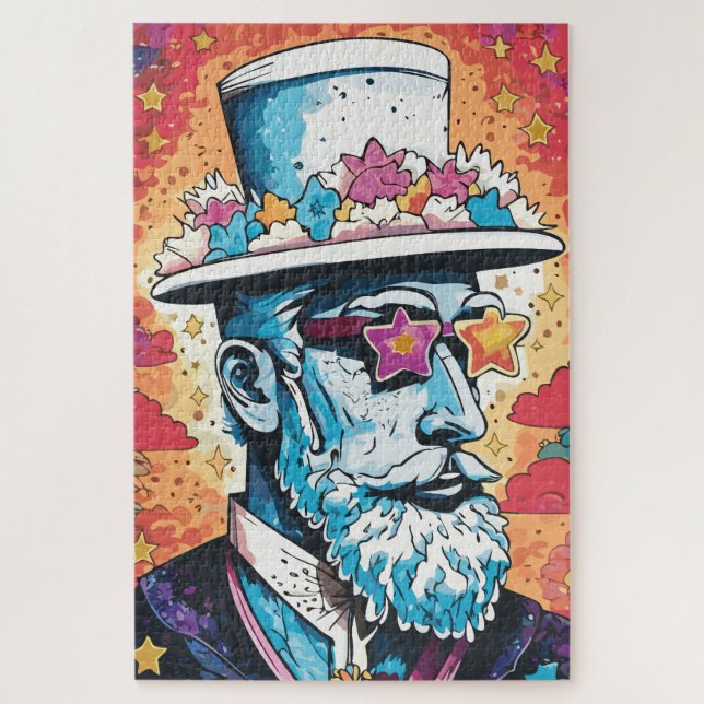 Male Fashion Icon Jigsaw Puzzle (Vertical)