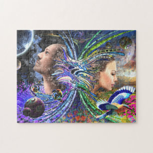 Male Female Symbolism Jigsaw Puzzle
