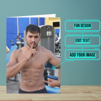 Male Fitness Buff or Trainer Birthday