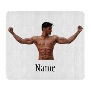 Male Fitness Model Thunder_Cove Cutting Board