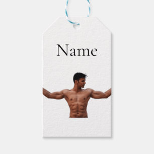 Male Fitness Model Thunder_Cove Gift Tags