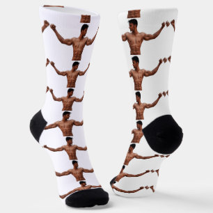 Male Fitness Model Thunder_Cove Socks
