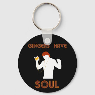 Male Gingers Have Soul Key Ring