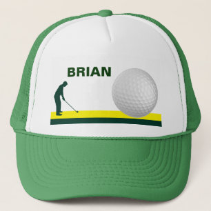 Male Golf hat customisable