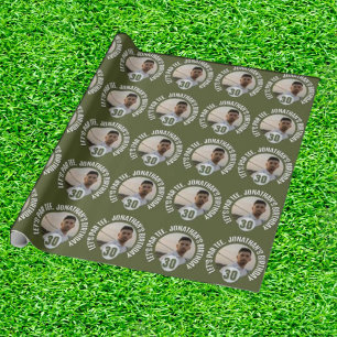  Male Golf-Themed Wrapping Paper