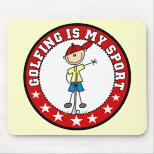 Male Golfing My Sport Mousepad