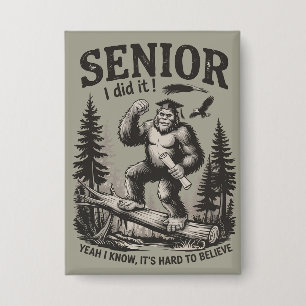 Male Graduation 2026 Grad Senior School Bigfoot