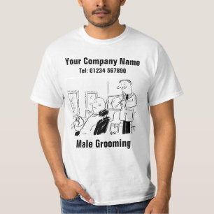 Male Grooming Hairdresser or Barber T-Shirt