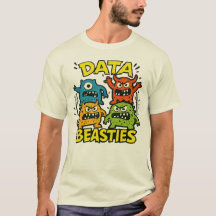 Male Growly Data Beasties (team) T-Shirt