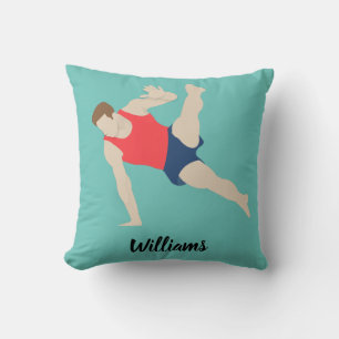 Male Gymnast Cushion