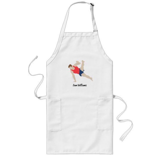 Male Gymnast Long Apron (Front)