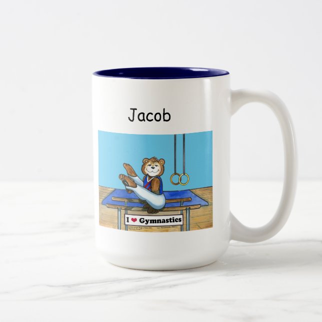 Male Gymnast Mug (Right)