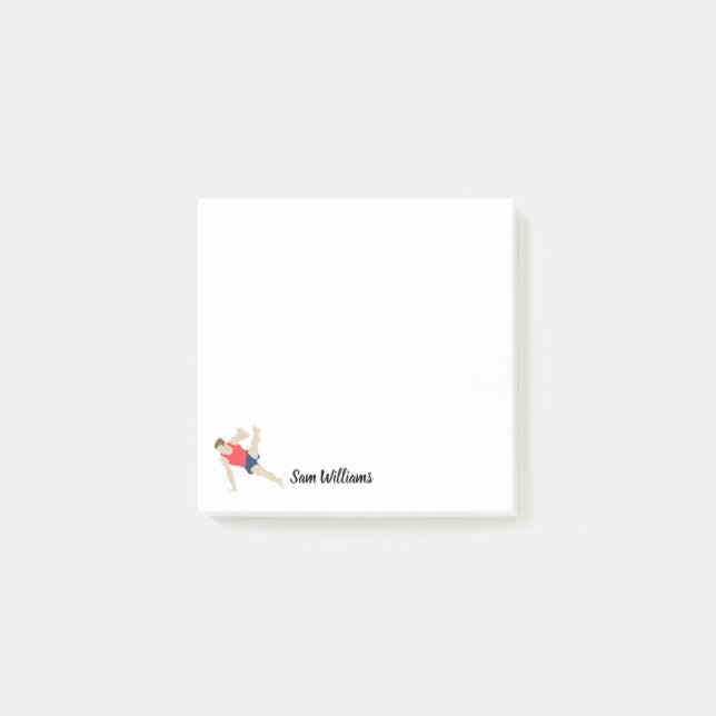 Male Gymnast Post-it Notes (Front)