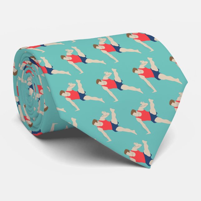 Male Gymnast Tie (Rolled)