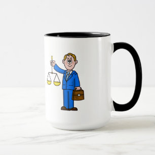 Male Lawyer Name Mug