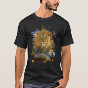 MALE LION ON THE JOB T-Shirt