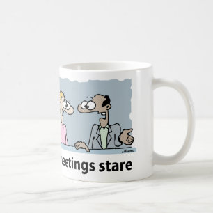 Male Meeting Zombie Coffee Mug