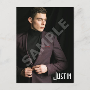 Male Model Headshot Cards Template