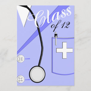 Male Nurse Graduation Party Invitations 2012
