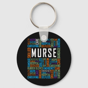 Male Nurse Man Nurse Murse International Nurse Day Key Ring