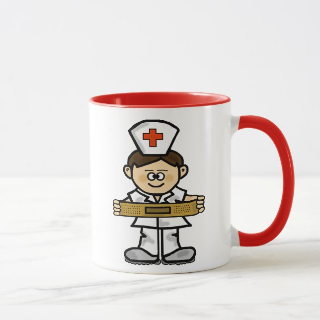 Male Nurse Mug   Customise It! (Right)
