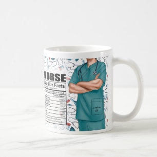 Male Nurse Nutrition Personalised Coffee Mug