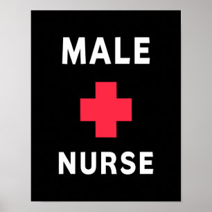 Male Nurse Poster