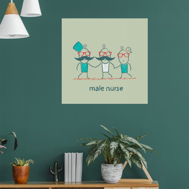 Male Nurse Poster (Creator Uploaded)