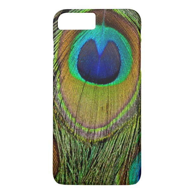Male peacock tail feathers Case-Mate iPhone case (Back)