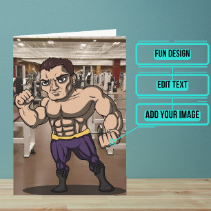 Male Personal Trainer Birthday Card