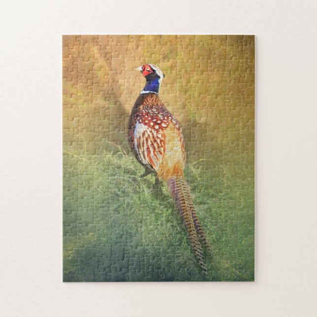 Male Pheasant Jigsaw Puzzle (Vertical)