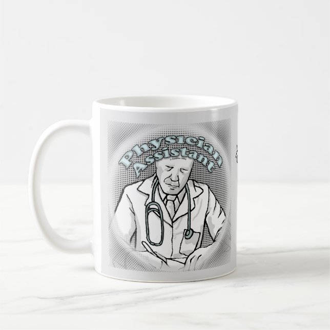 male Physician Assistant Coffee Mug (Left)