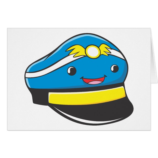 Male Pilot Hat (Front Horizontal)