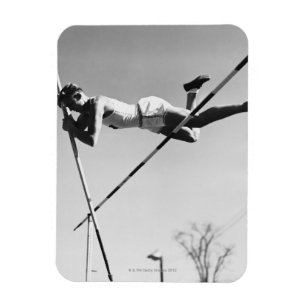Male Pole Vaulter Magnet