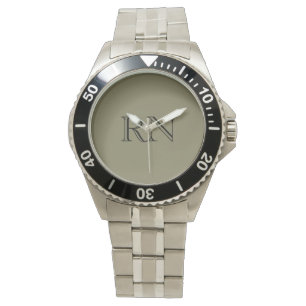 Male RN Nurse Men's Custom Watch