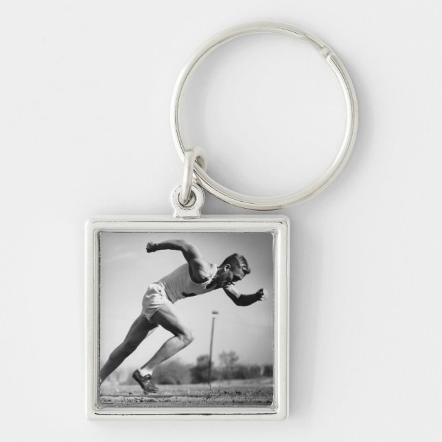Male Runner Key Ring (Front)