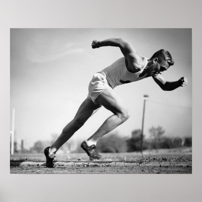 Male Runner Poster (Front)