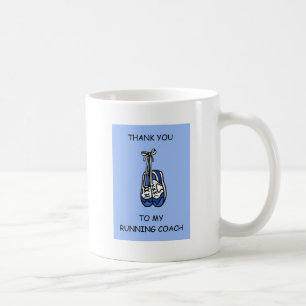 Male running coach Thanks Coffee Mug